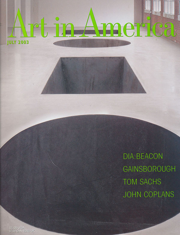 Art in America (July 2003, No. 7)